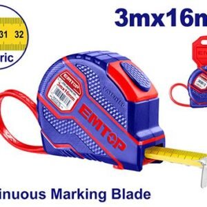 METRE ANTI CHOC 3M*16MM EMTOP EMTP23102