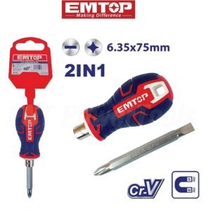 TOURNEVIS 2 EN 1 ESDRH0201 EMTOP