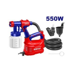 PISTOLET DE PEINTURE 550W ESGN50001 EMTOP