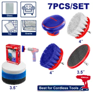 JEUX DE BROSSE 7PCS ECB0701 EMTOP