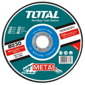 DISQUE MEULAGE METAL 230MM TAC2232301 TOTAL