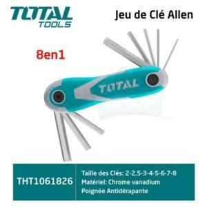 PACK CLE MALE 8PCS THT1061826 TOTAL