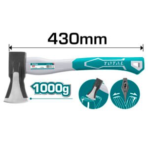 HACHE 1KG 430MM THT798016 TOTAL