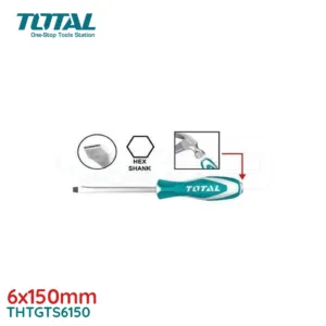 TOURNEVIS PLAT 150MM THTGTS6150 TOTAL